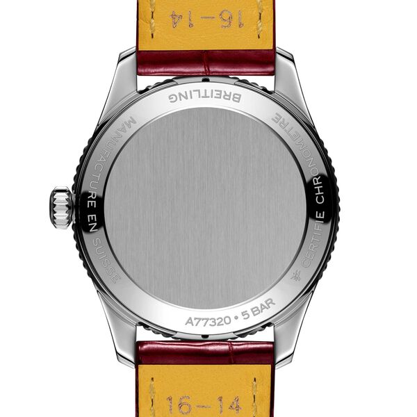 Navitimer 32 mm quartz en acier inoxydable et diamants